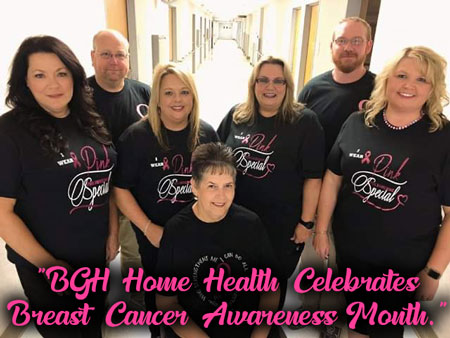 BGH HOME HEALTH CELEBRATES CANCER AWARENESS MONTTH